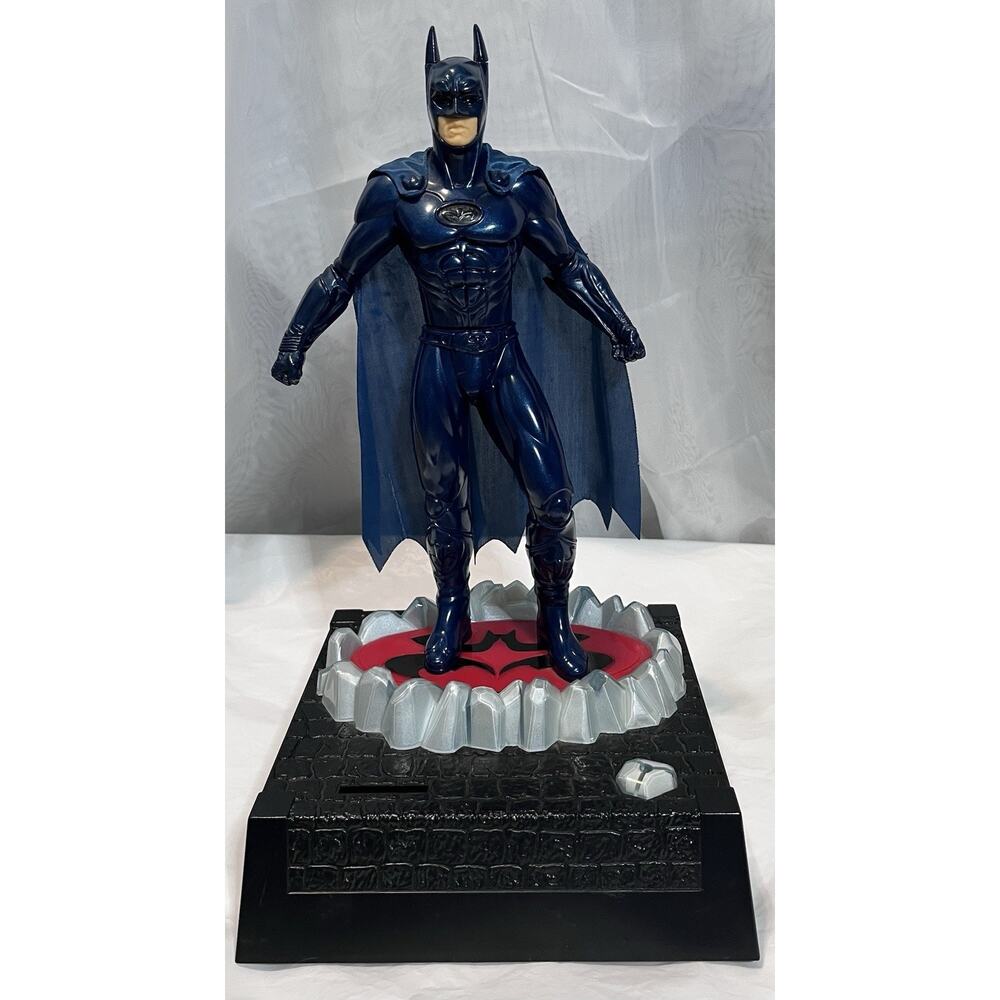 Thinkway Toys Batman Talking Coin Bank - 1997 Batman DC Comics - Tested